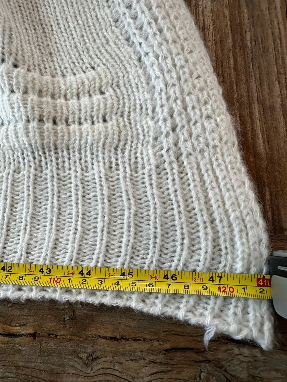 UGG Light cream beige  Cable Knit Throw Blanket